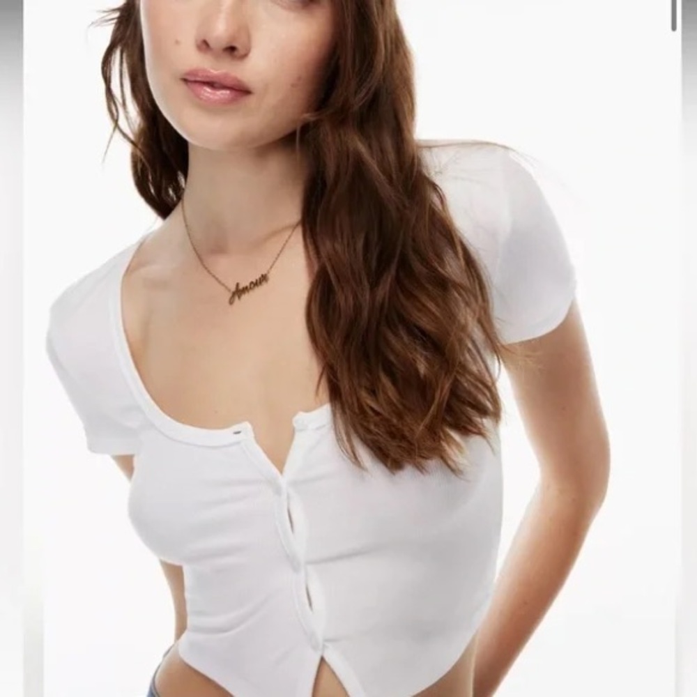 Sunday Best White Crop Top